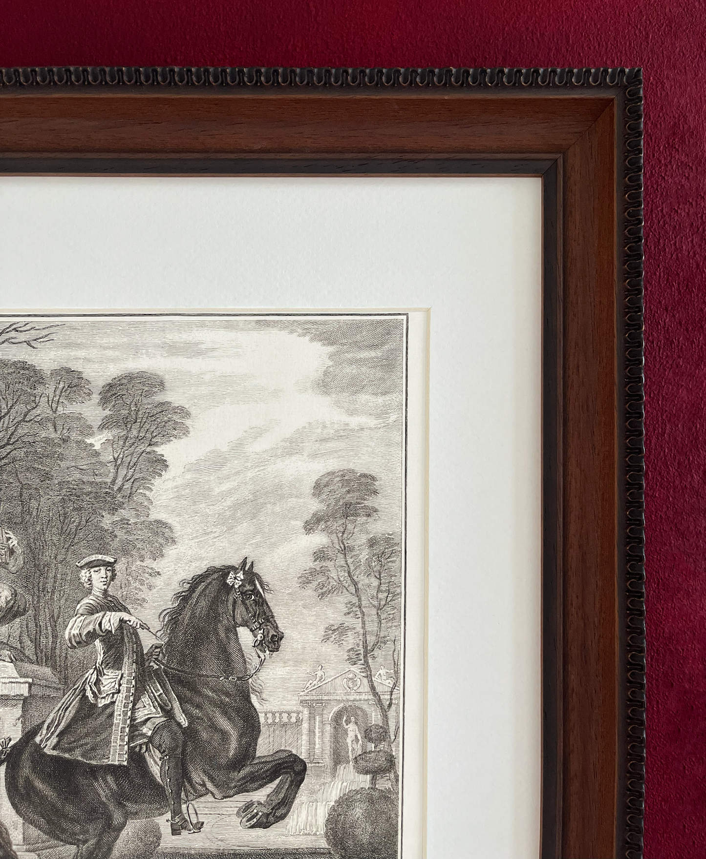 De La Guérinière Print | The Courbette