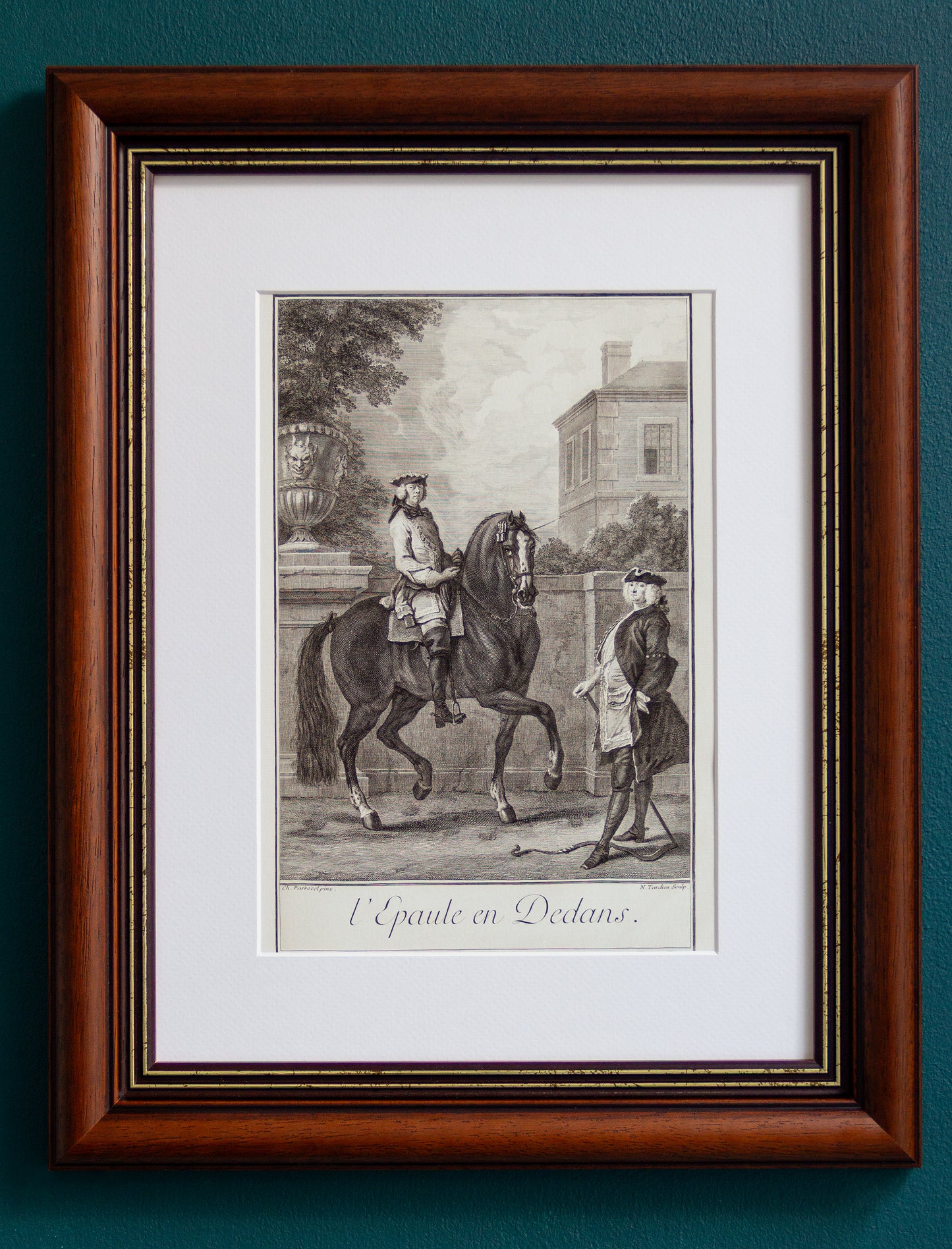 De La Guérinière Prints | The Shoulder-in