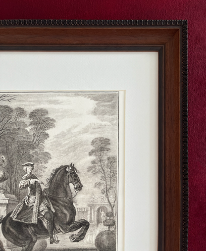 De La Guérinière Print | The Courbette